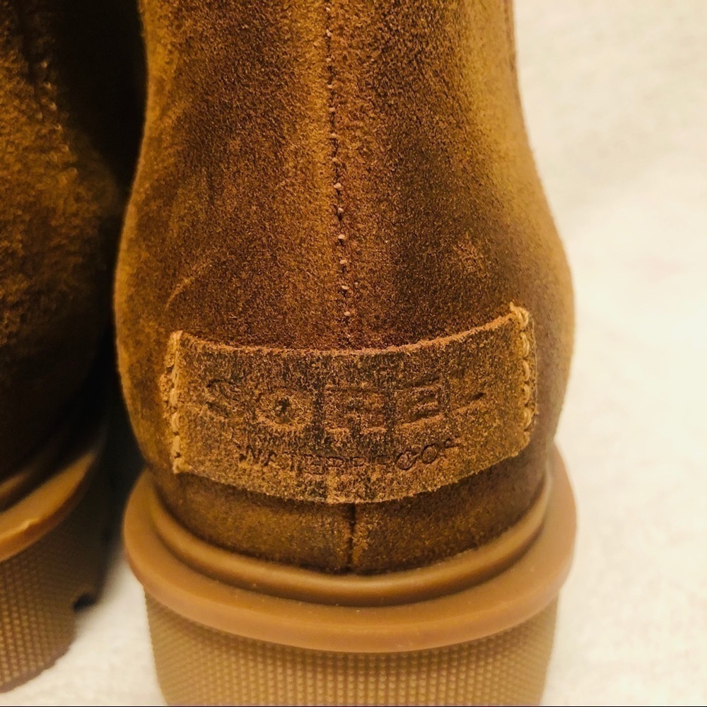 NWT Sorel Phoenix Shearling Waterproof Ankle Boots Size 6 - Picture 8 of 11